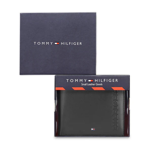 Tommy Hilfiger Miskolc Leather Wallet Black