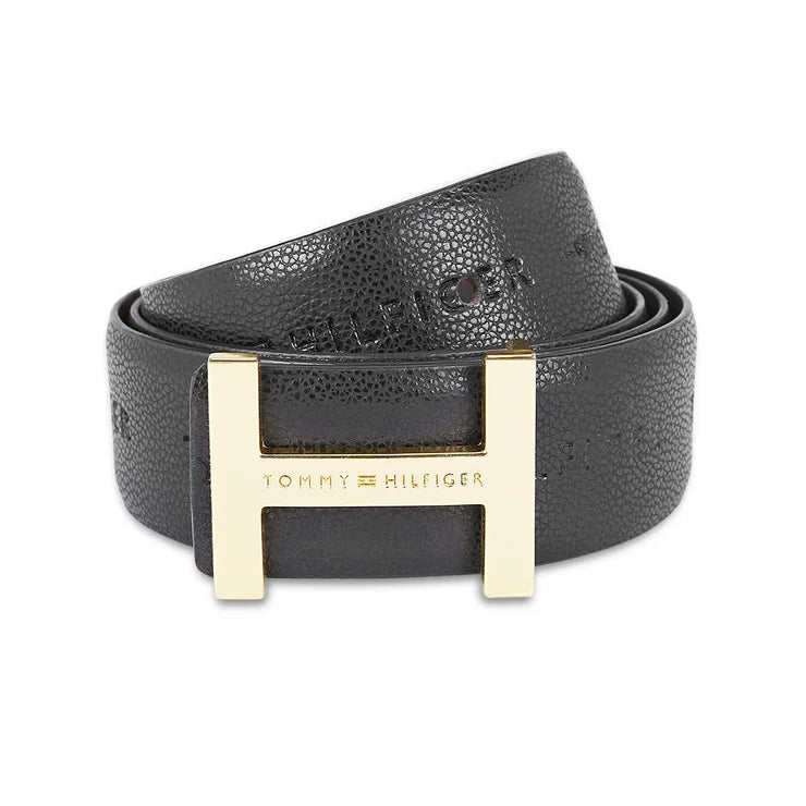 Tommy Hilfiger Avignon Leather Reversible Belt Black+Brown