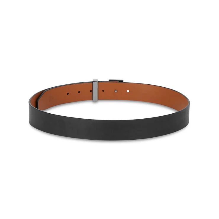 Tommy Hilfiger Skive Men's Reversible Leather Belt Black+Tan