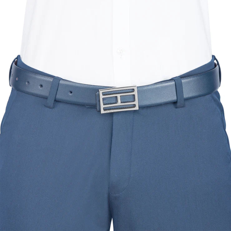 Tommy Hilfiger Thisted Men's Reversible Leather Belt Tan+Navy