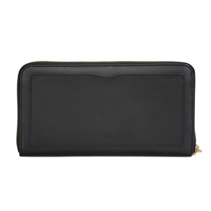 Tommy Hilfiger Clare Women's Zip Around Wallet Black