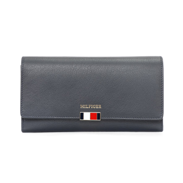 Tommy Hilfiger Teresa Women's Leather Flap Wallet With Sling