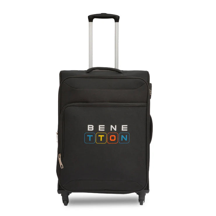 United Colors of Benetton Macau Soft Luggage Black