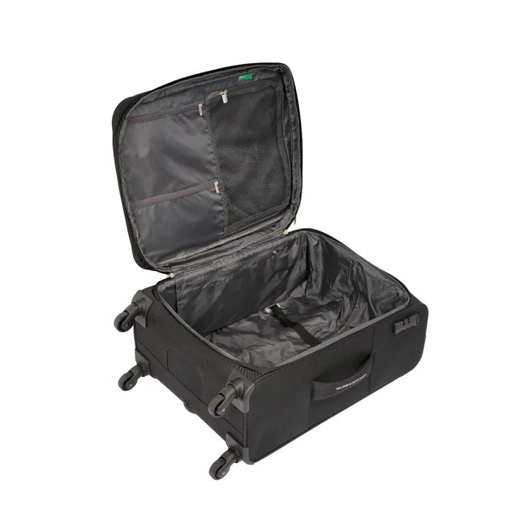 United Colors of Benetton Macau Soft Luggage Black