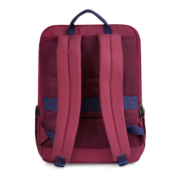 Tommy Hilfiger Prius Laptop Backpack Burgundy