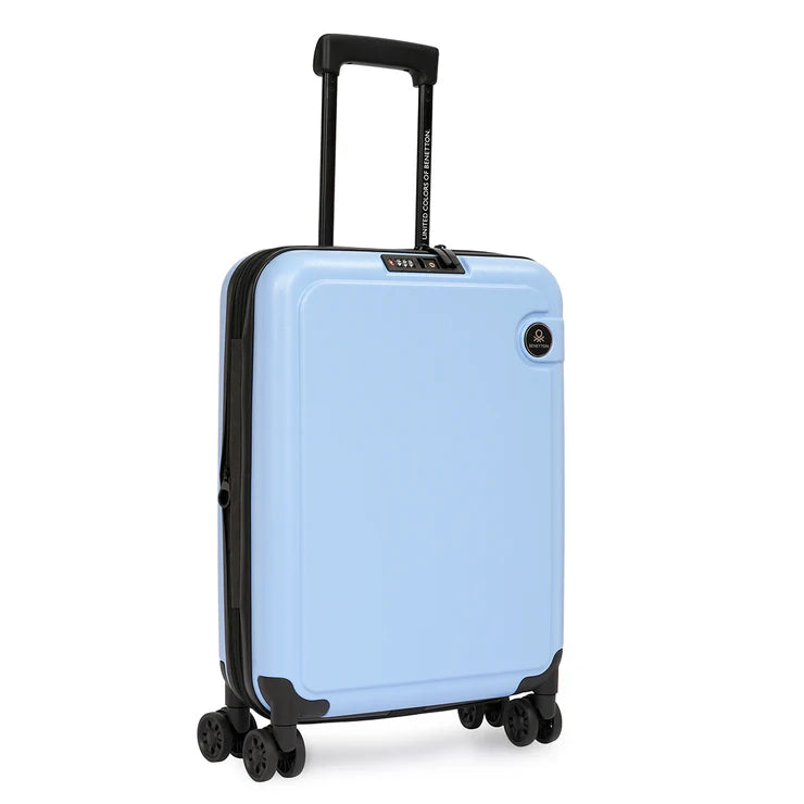 United Colors of Benetton Ryzen Hard Luggage Sky Blue