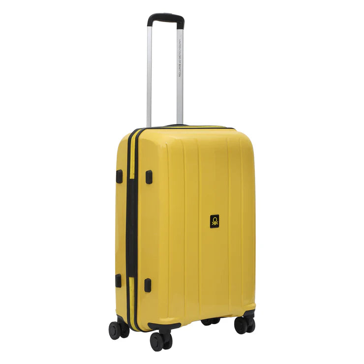 United Colors of Benetton Wayfarer Hard Luggage Yellow