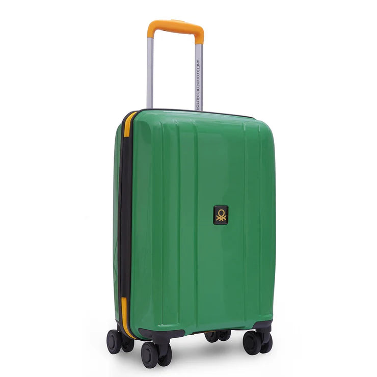 United Colors of Benetton Wayfarer Hard Luggage Green