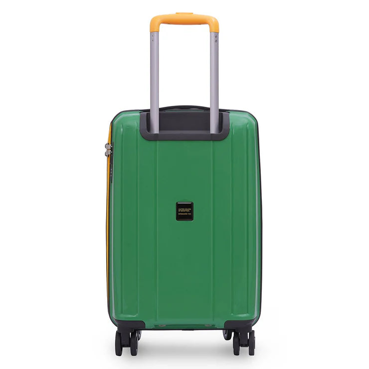 United Colors of Benetton Wayfarer Hard Luggage Green