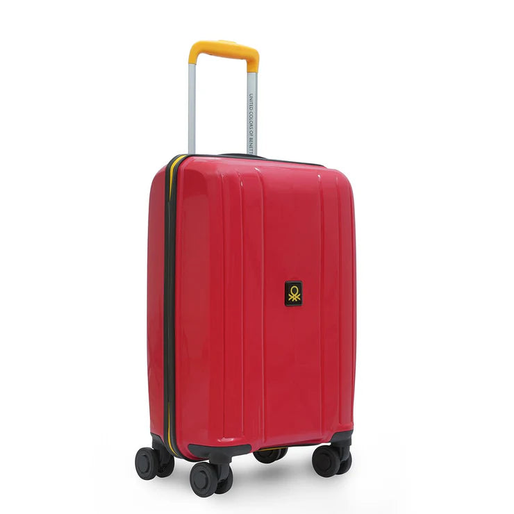 United Colors of Benetton Wayfarer Hard Luggage Red