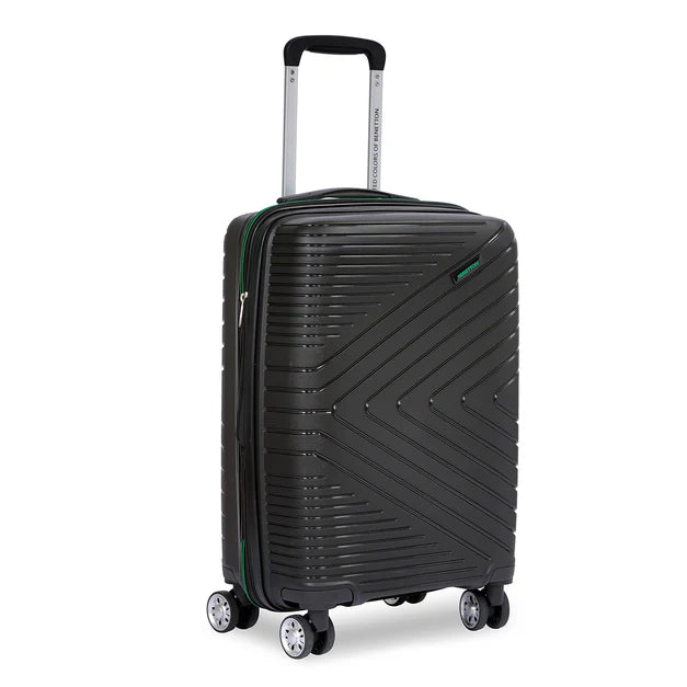 United Colors of Benetton Jasper Hard Luggage Black