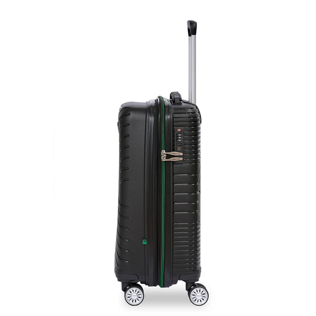 United Colors of Benetton Jasper Hard Luggage Black