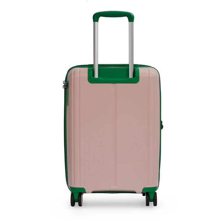 United Colors of Benetton Emerald Hard Luggage Baby Pink