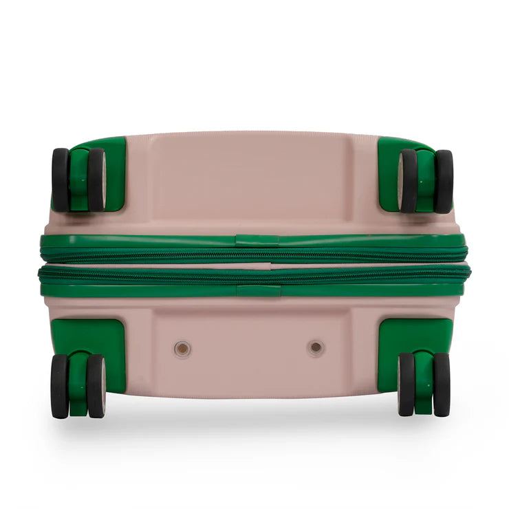 United Colors of Benetton Emerald Hard Luggage Baby Pink