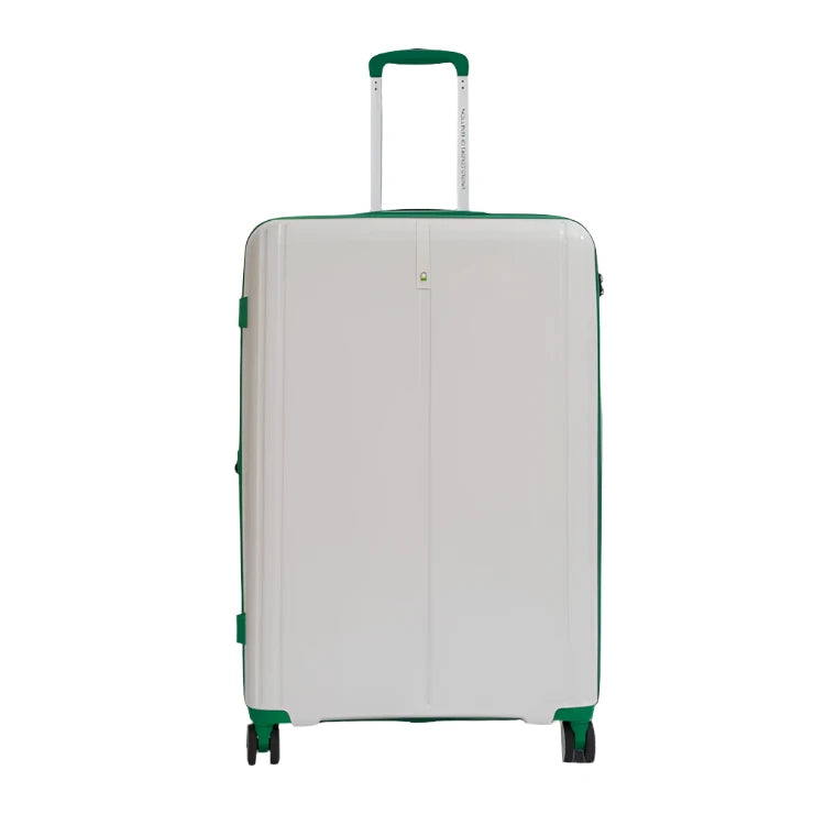 United Colors of Benetton Emerald Hard Luggage White