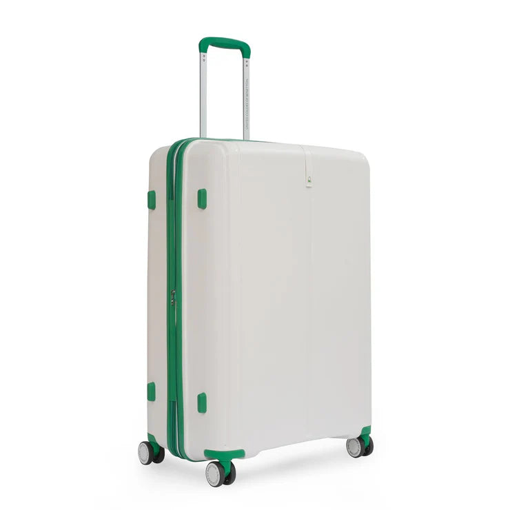 United Colors of Benetton Emerald Hard Luggage White