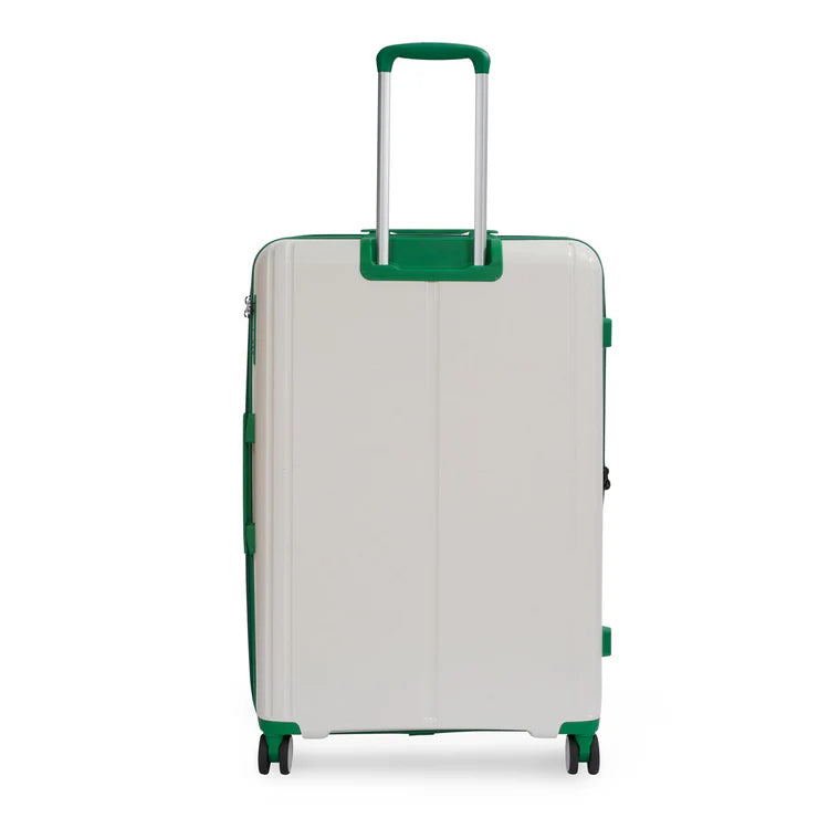 United Colors of Benetton Emerald Hard Luggage White