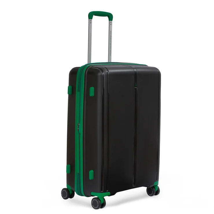 United Colors of Benetton Emerald Hard Luggage Black