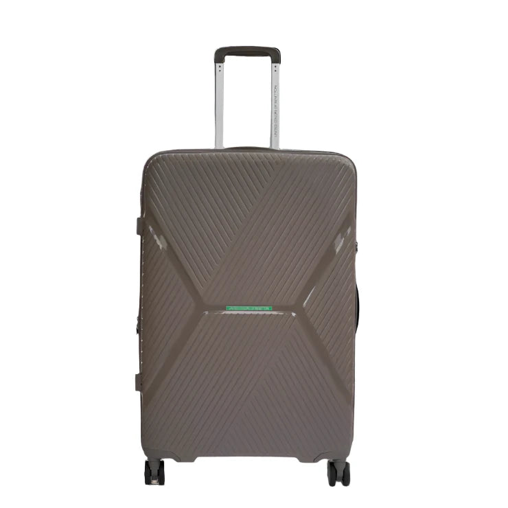 United Colors of Benetton Galaxy Hard Luggage Mud Brown