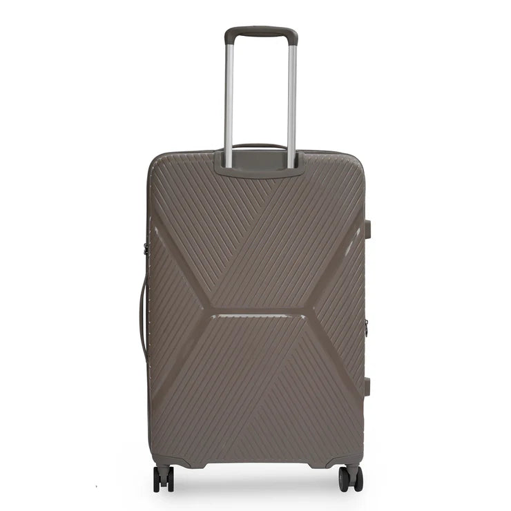 United Colors of Benetton Galaxy Hard Luggage Mud Brown