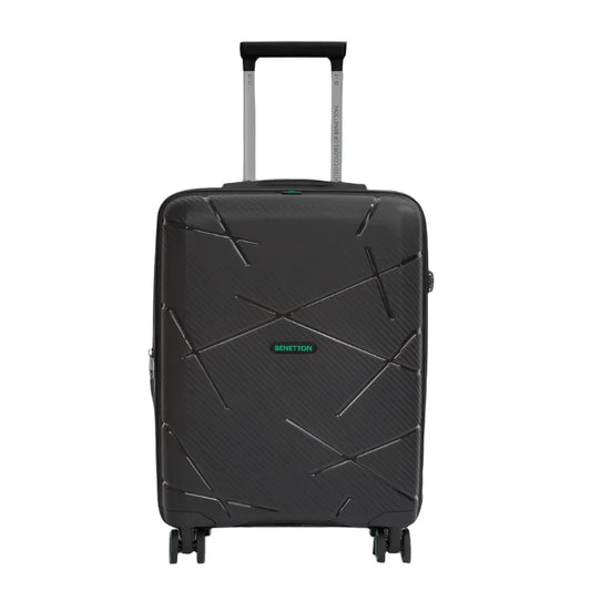 United Colors of Benetton Moonstone Hard Luggage Black