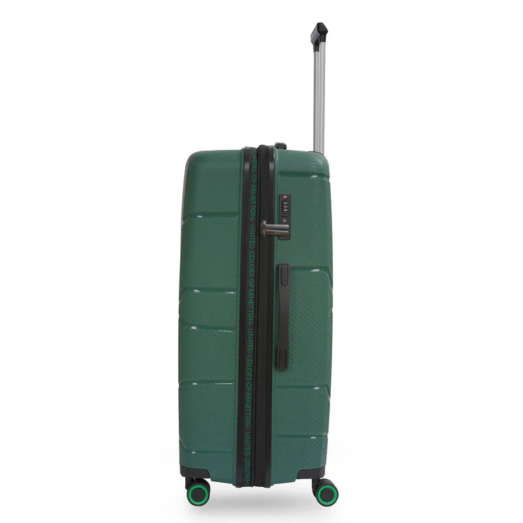 United Colors of Benetton Moonstone Hard Luggage Forest Green