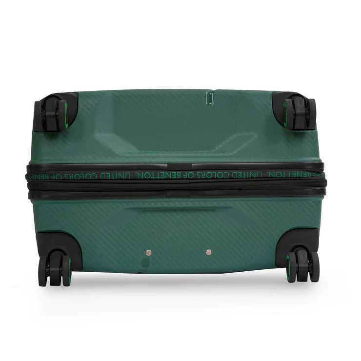 United Colors of Benetton Moonstone Hard Luggage Forest Green