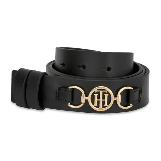 Tommy Hilfiger Kushina Women's Non Reversible Belt Black