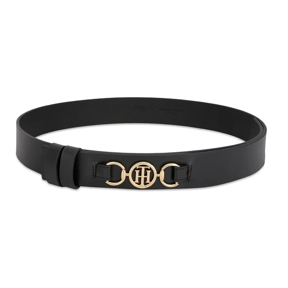 Tommy Hilfiger Kushina Women's Non Reversible Belt Black