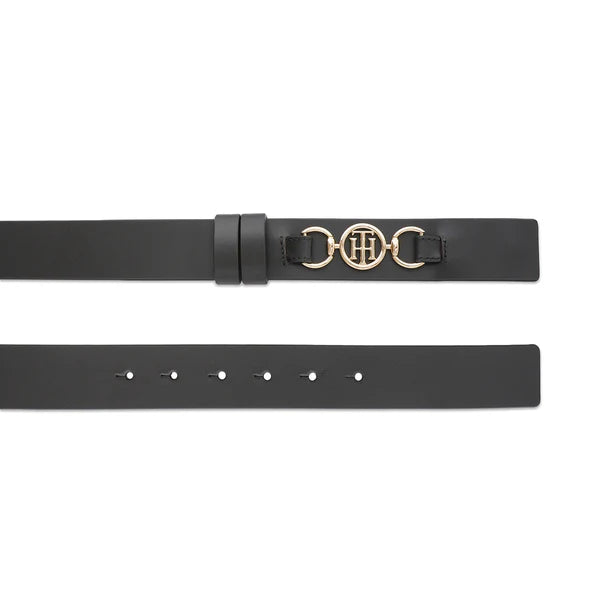 Tommy Hilfiger Kushina Women's Non Reversible Belt Black