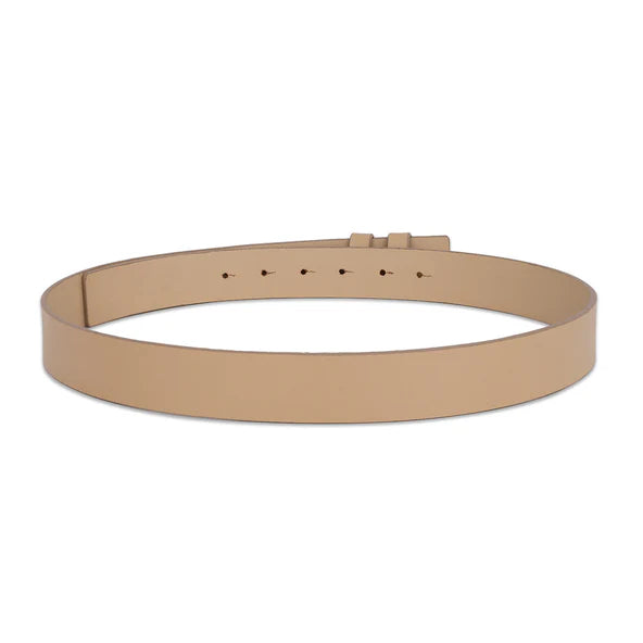 Tommy Hilfiger Kushina Women's Non Reversible Belt Beige