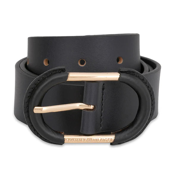 Tommy Hilfiger Shizune Women's Non Reversible Belt Black