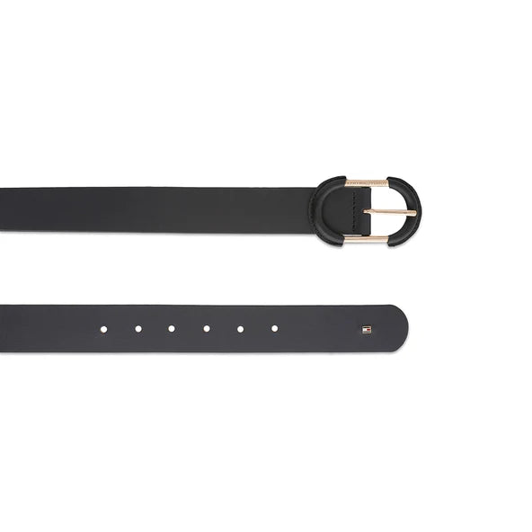 Tommy Hilfiger Shizune Women's Non Reversible Belt Black