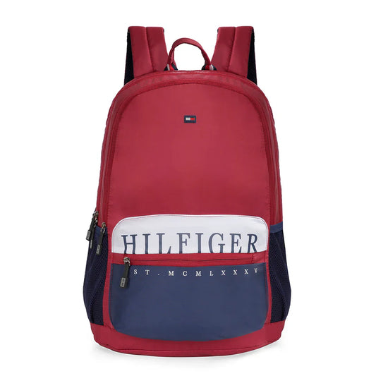 Tommy Hilfiger Weasley Back to School Backpack Burgundy