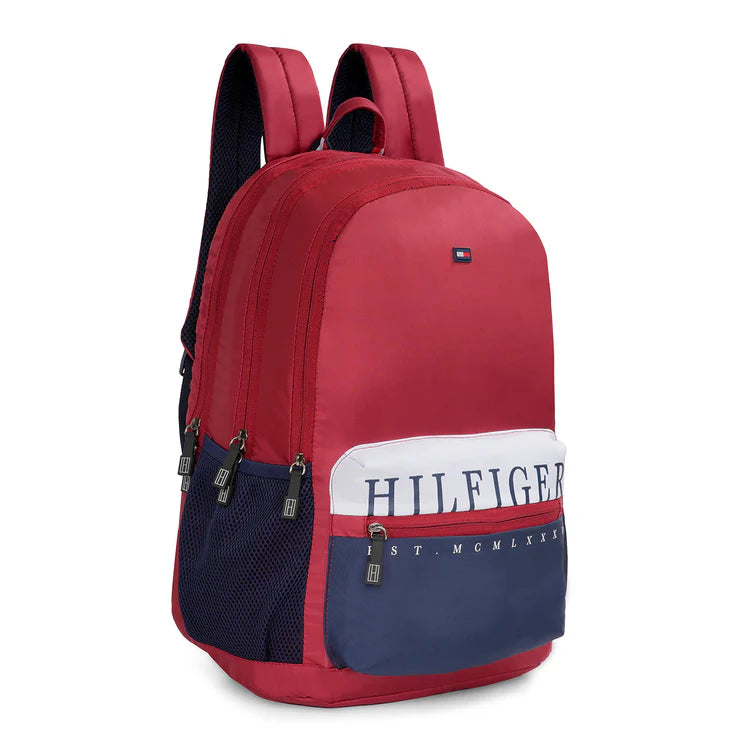 Tommy Hilfiger Weasley Back to School Backpack Burgundy