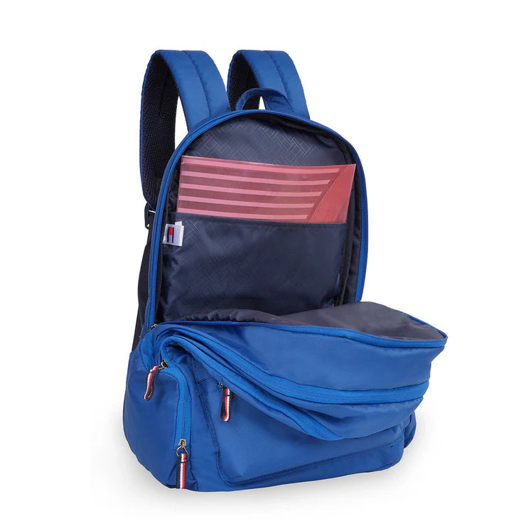 Tommy Hilfiger Foxtail Back to School Backpack Space Blue