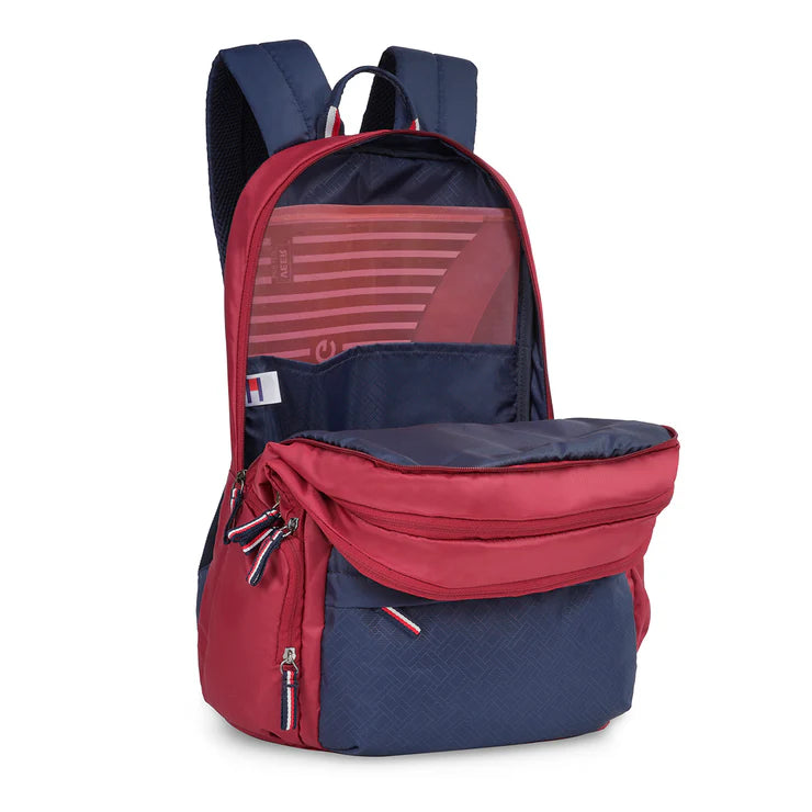 Tommy Hilfiger Cosmicquest Back to School Backpack Burgundy