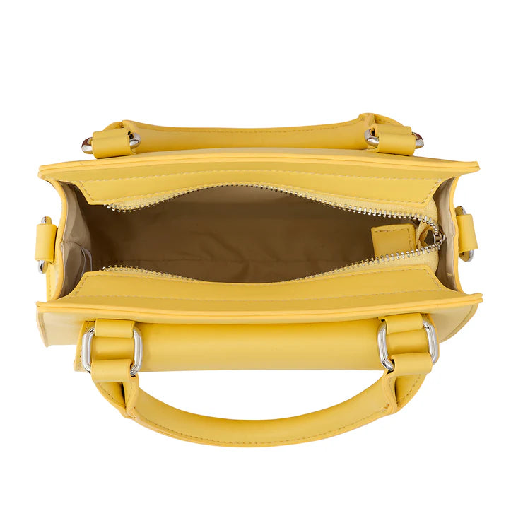 United Colors of Benetton Amora Mini Women's Satchel Yellow