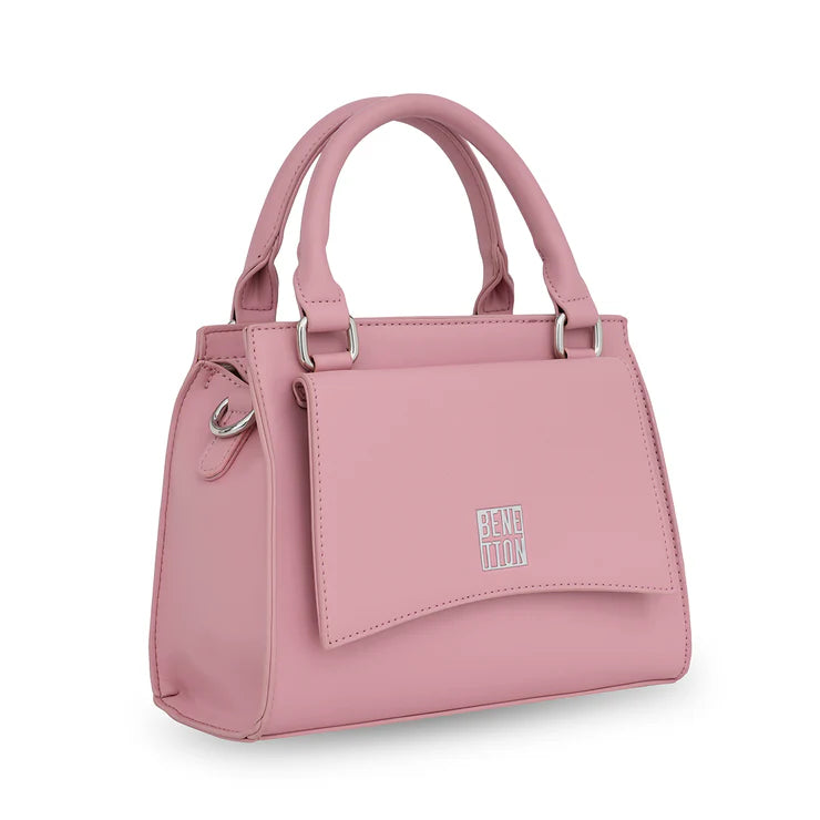 United Colors of Benetton Amora Mini Women's Satchel Pink