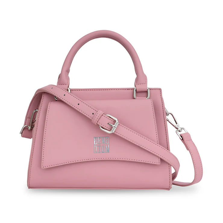 United Colors of Benetton Amora Mini Women's Satchel Pink