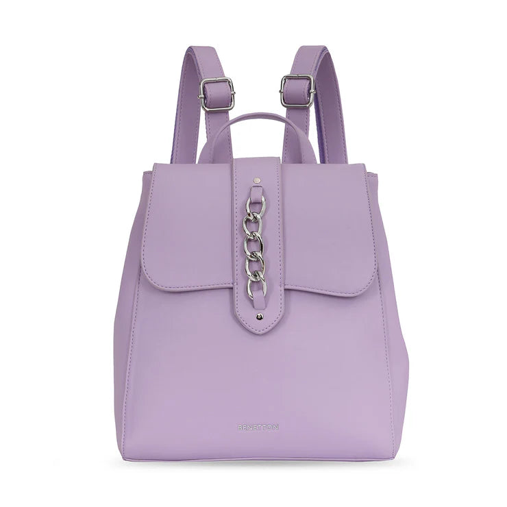 United Colors of Benetton Astrid Women's Backpack Lavender