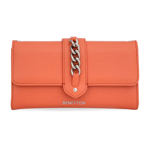 United Colors of Benetton Frenzi Women's Wallet Orange