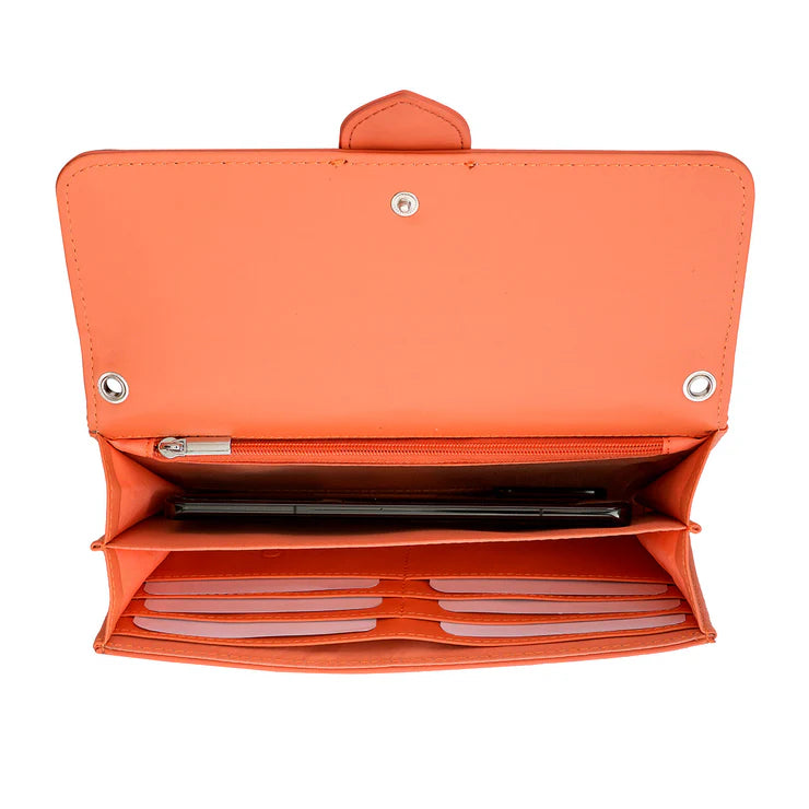 United Colors of Benetton Frenzi Women's Wallet Orange