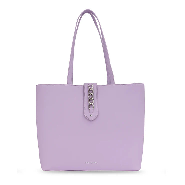 United Colors of Benetton Andreana Women's Tote Lavender