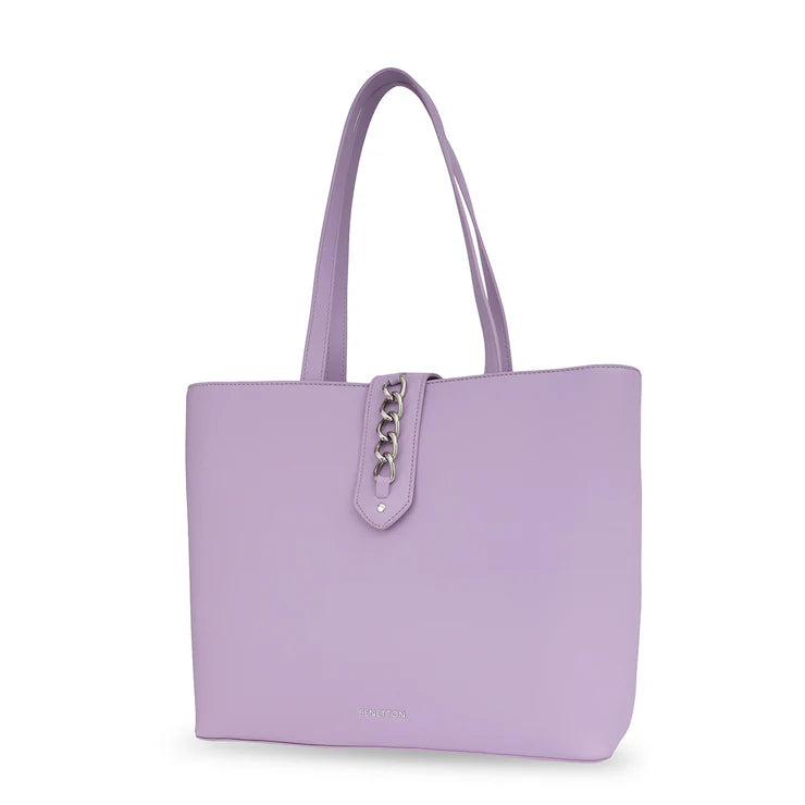 United Colors of Benetton Andreana Women's Tote Lavender