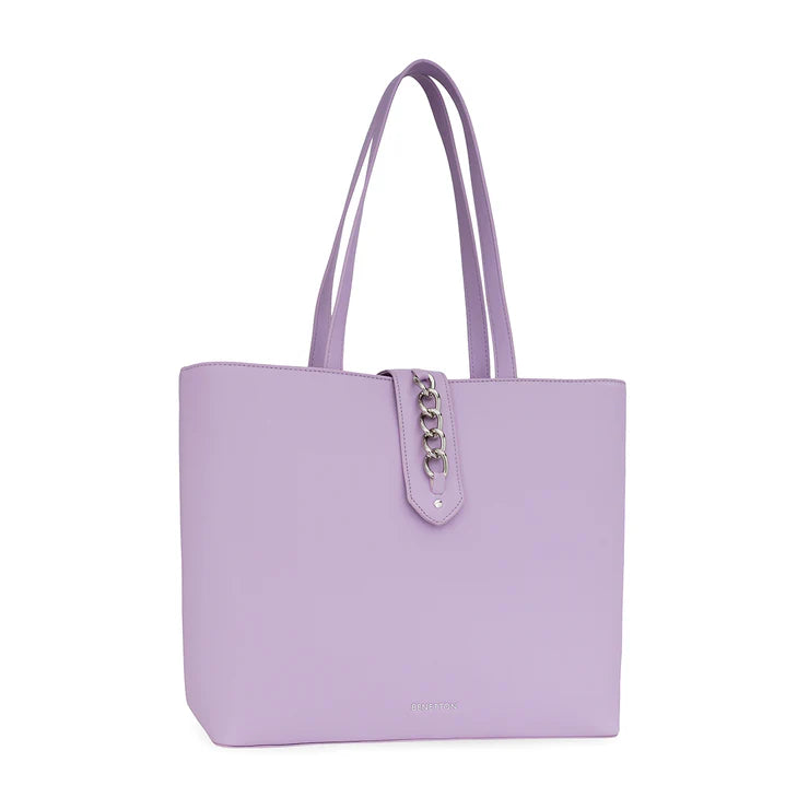 United Colors of Benetton Andreana Women's Tote Lavender