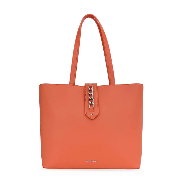 United Colors of Benetton Andreana Women's Tote Orange