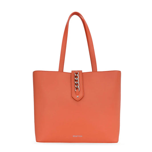 United Colors of Benetton Andreana Women's Tote Orange