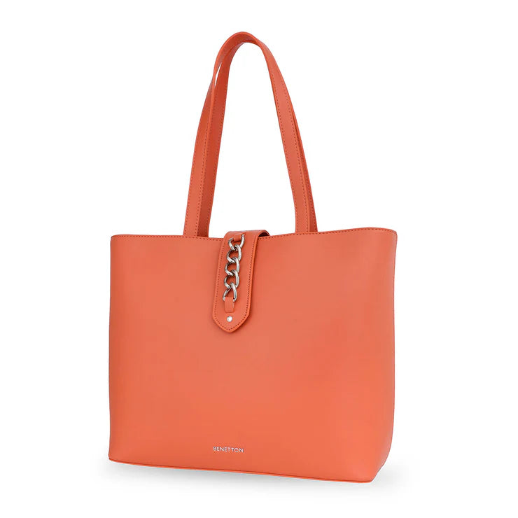 United Colors of Benetton Andreana Women's Tote Orange