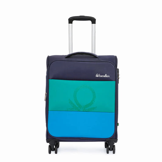 United Colors of Benetton Archimedes Soft Luggage Navy+Green